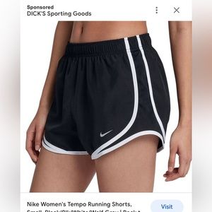 Nike drifit running shorts